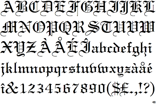 Linotext Font