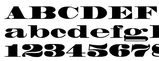 Example font Madrone #1