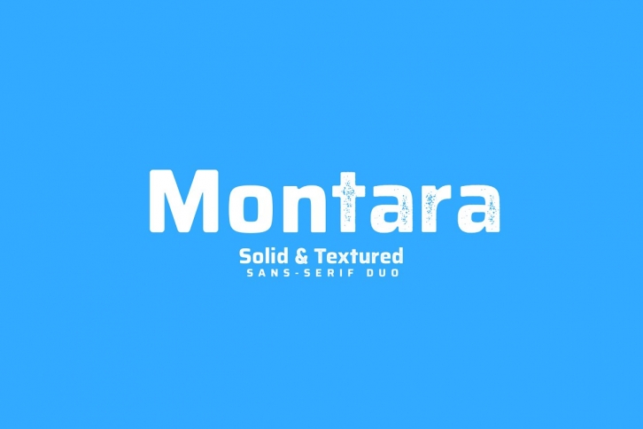 Example font Montara #1