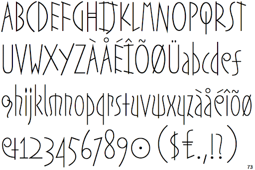 Etruscan Font