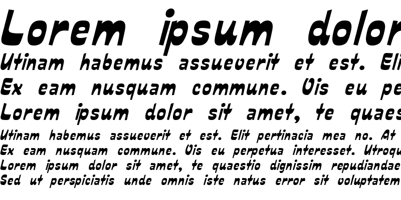 Example font Dalcora #1