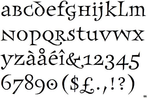 Frances Uncial Font