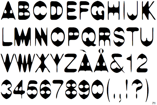 Linotype Alphabat Font