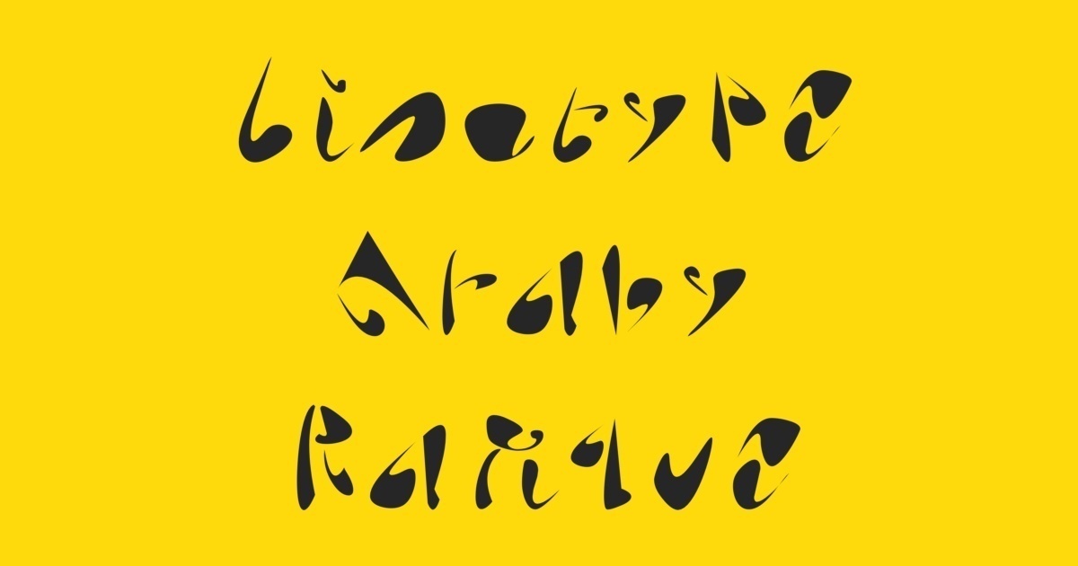Linotype Araby Rafique Font