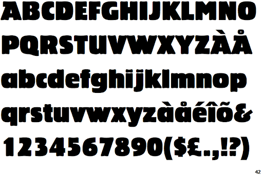 Example font Linotype Bariton #1