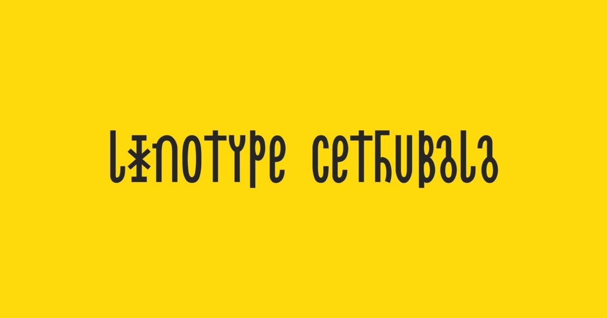 Linotype Cethubala Font