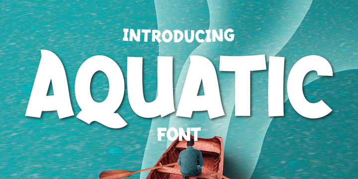 Example font Aquatic #1