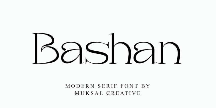 Bashan Font