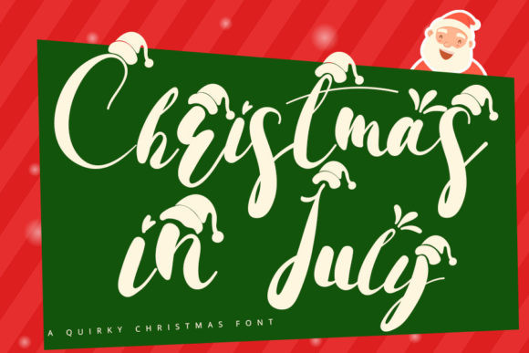 Christmas In July Font