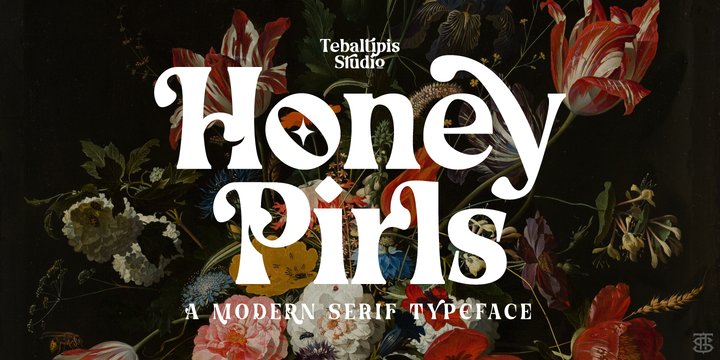 Example font Honeypirls #1