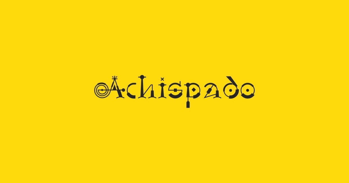 Achispado Font