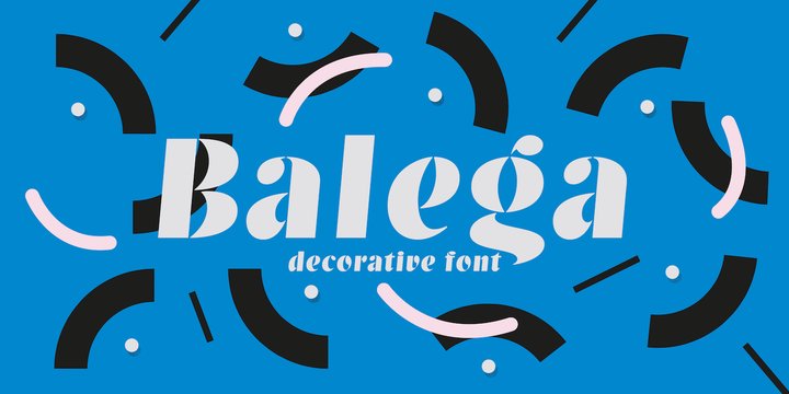 Example font Balega #1
