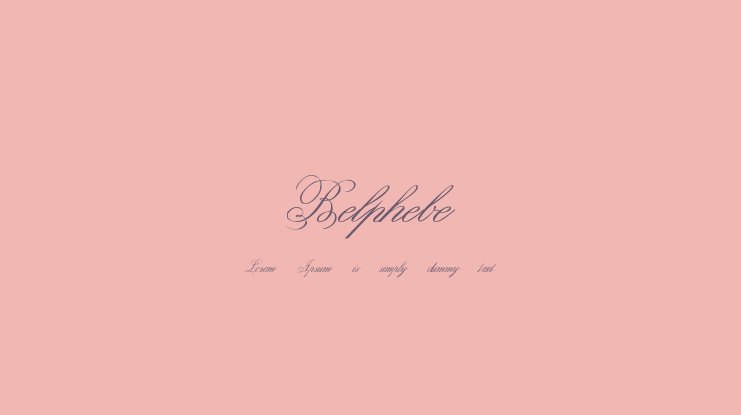 Belphebe Font