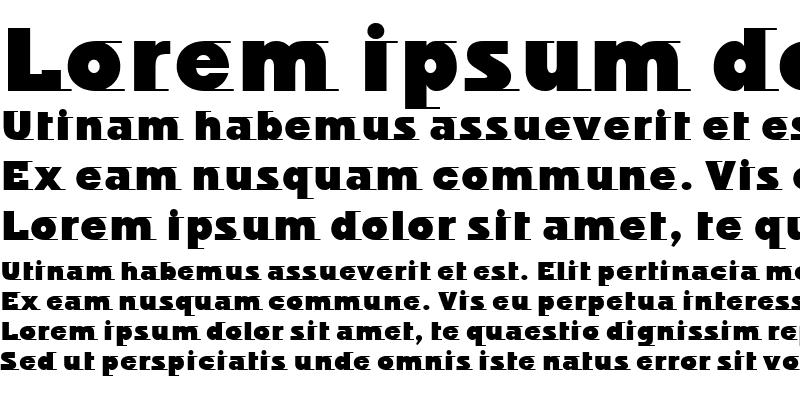 Example font Odyssee ITC #1