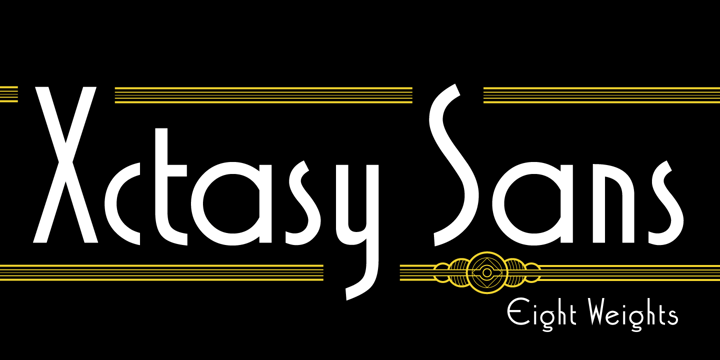 Xctasy Sans Font