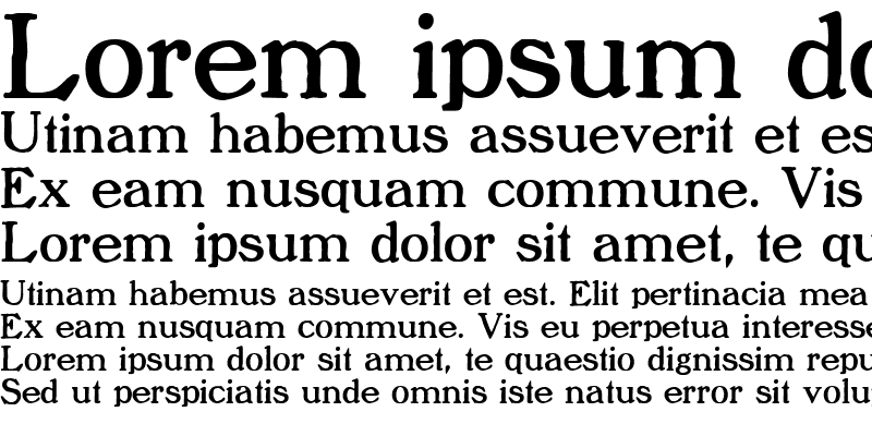 Example font Lachesis #1