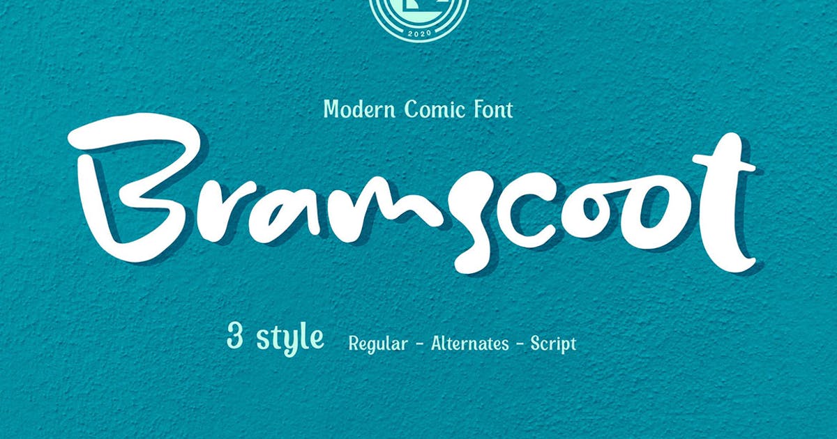 Example font Bramscoot #1