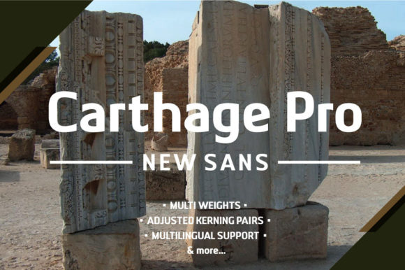 Example font Carthage #1