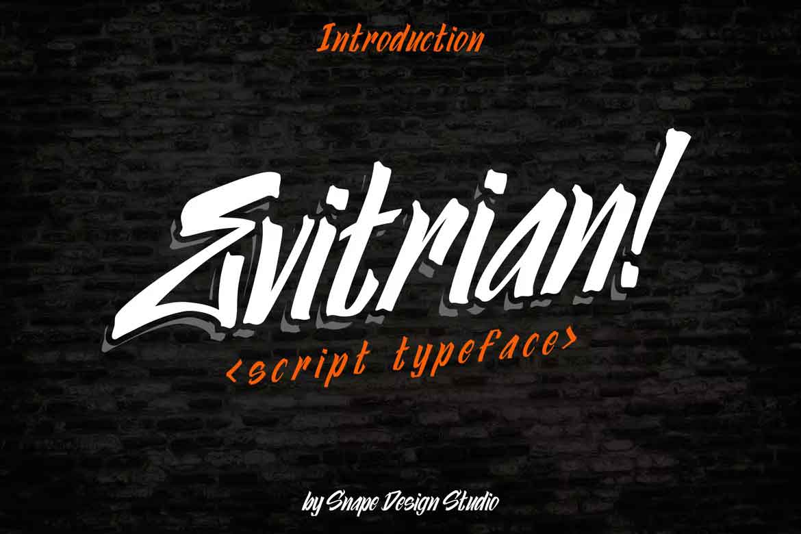 Evitrian Font