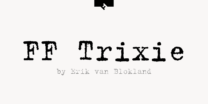 FF Trixie Font