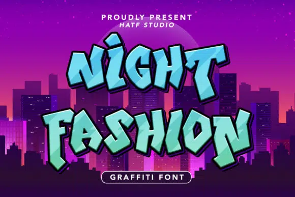 Example font Night Fashion #1