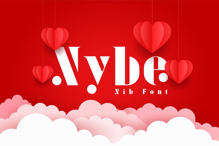 Example font Nybe Nib #1