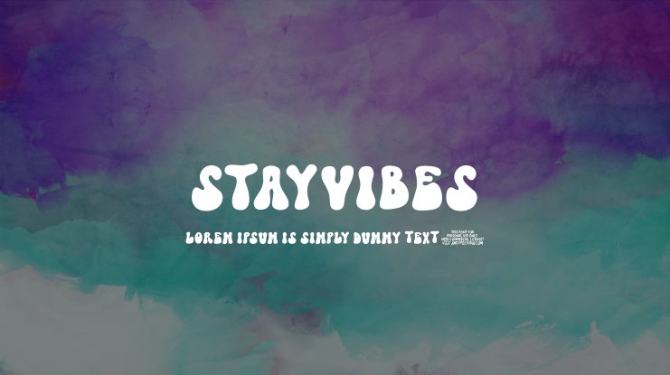 StayVibes Font