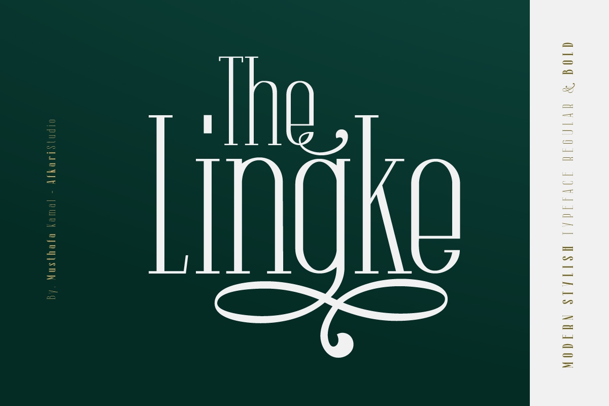 Example font The Lingke #1
