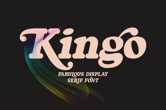 Example font Kingo #1