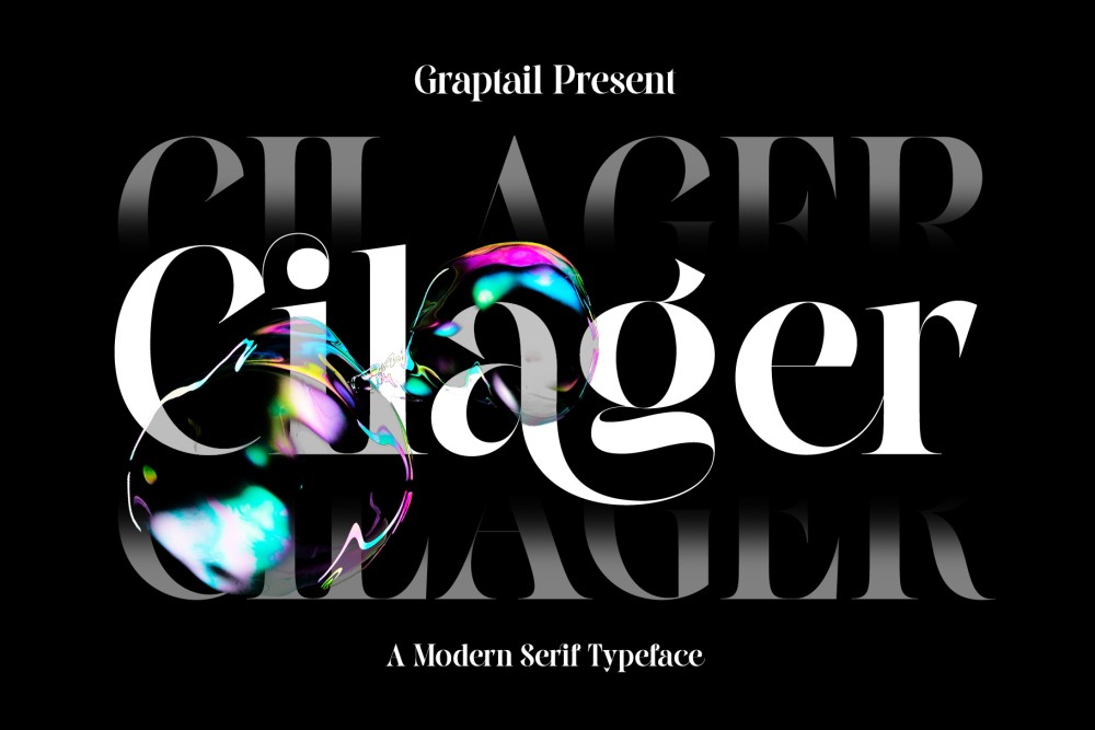 Example font Cilager #1