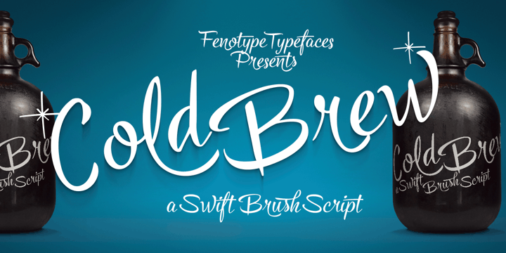 Cold Brew Font