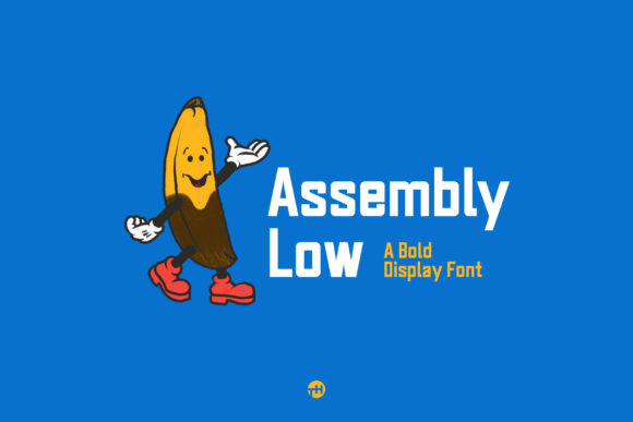 Example font Assembly Low #1