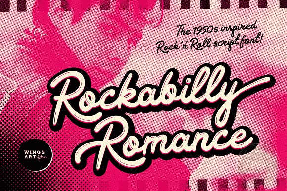 Rockabilly Romance Font
