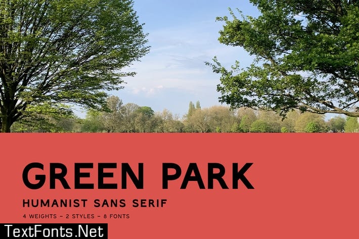 Green Park Font