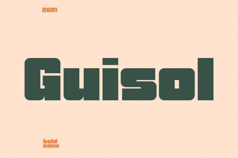 Example font Guisol #1