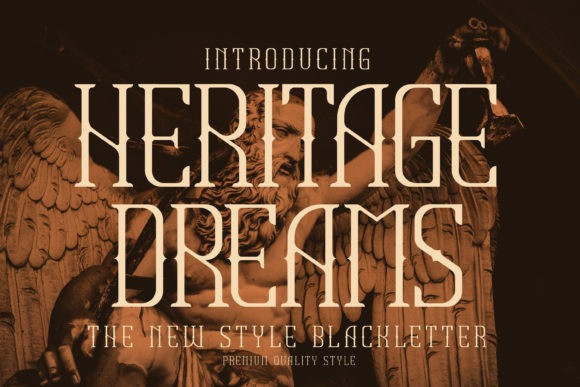 Example font Heritage Dreams #1