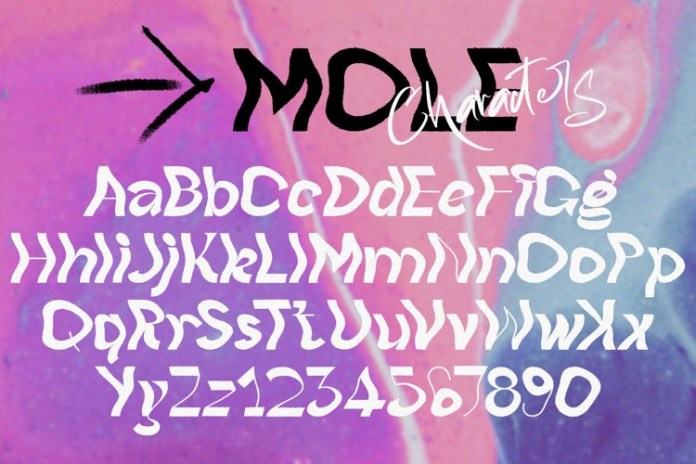 Example font Mole #1
