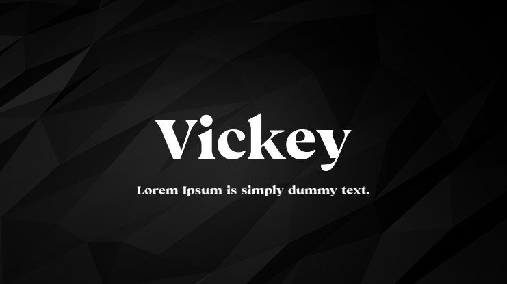 Vickey Font
