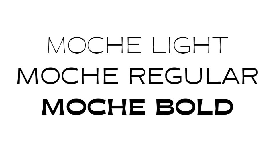 Example font Moche #1