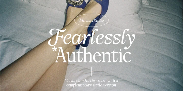 Fearlessly Authentic Font