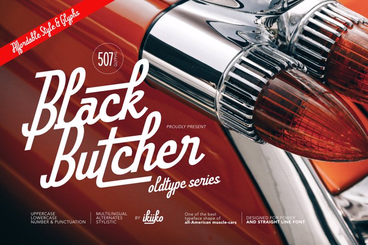 Black Butcher Font