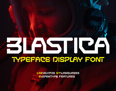 Example font Blastica Display #1