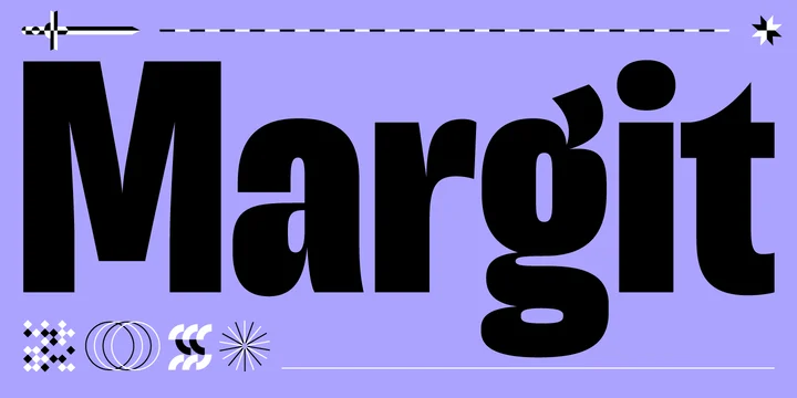 Example font Margit #1