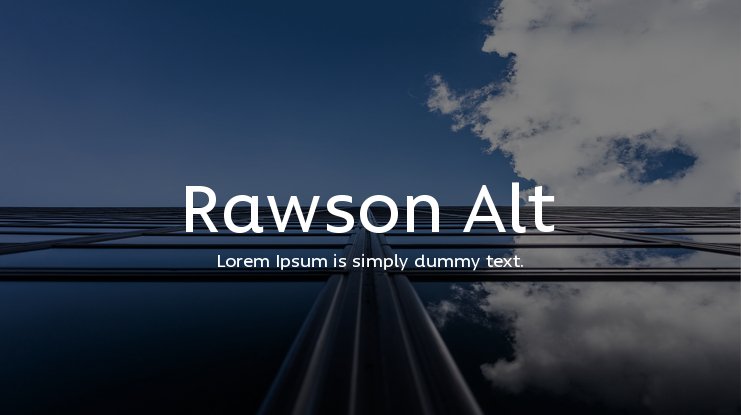 Rawson Alt Font