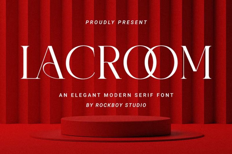 Example font Lacroom #1