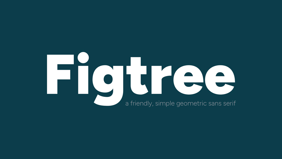 Example font Figtree #1