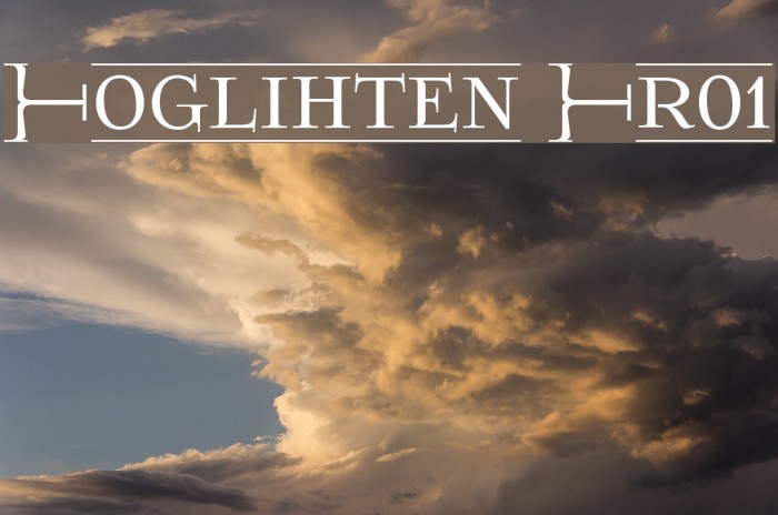 Foglihten Fr01 Font