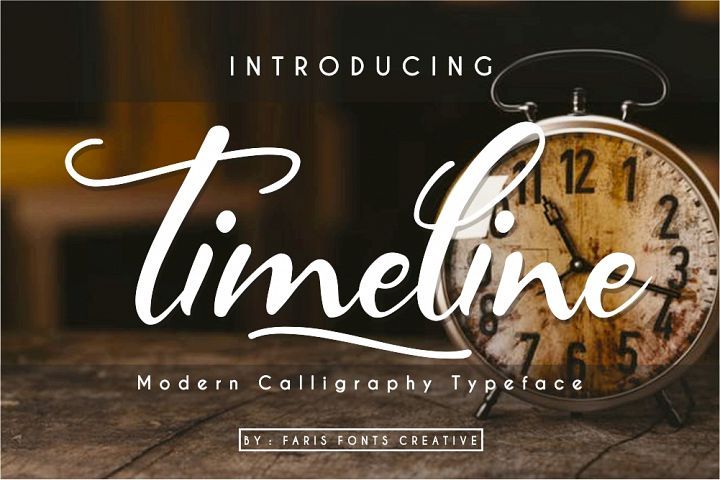 Example font Timeline #1