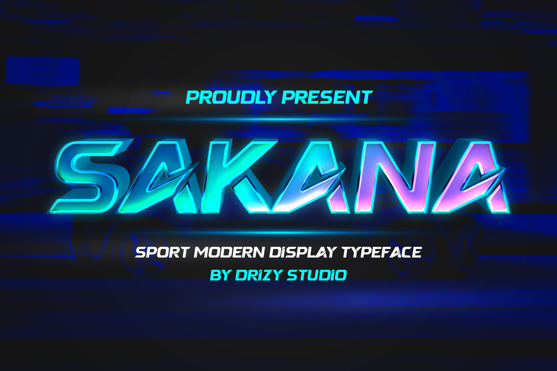 Example font Sakana #1