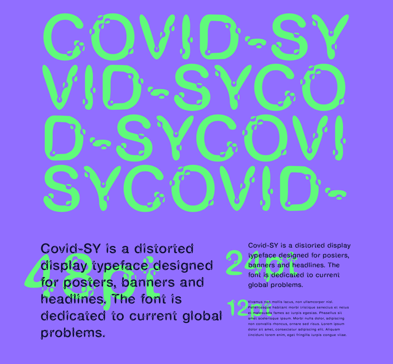 Covid-SY Font